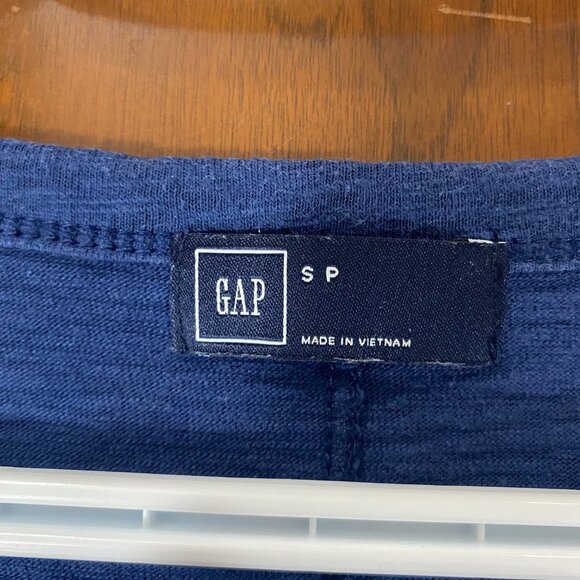 Gap Blue T-Shirt Dress, S - Picture 4 of 5